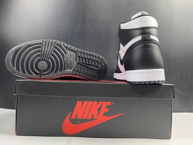 Reps LUCY 555088-010 White Retro (2014) Black Air Jordan 1 0629